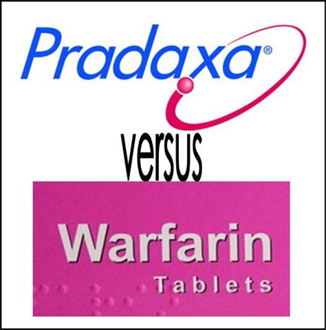 pradaxa versus warfarin